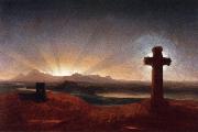 Thomas, Cross at Sunset